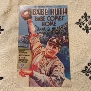 TM 1993 Babe Ruth Tin Movie poster